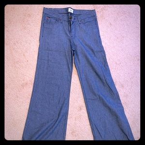 Wide leg Hudson Jeans